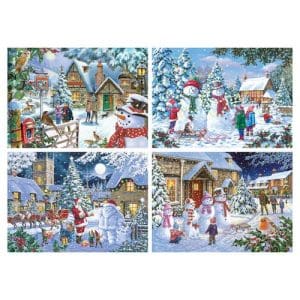 Let It Snow Puzzle - 4 x 500 Piece