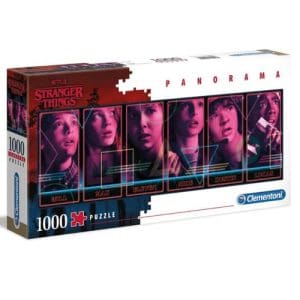 Stranger Things Panoramic Puzzle - 1000 Pieces