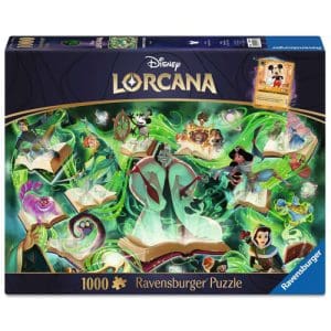 Disney Lorcana Glimmers of the Realm: Emerald - 1000 Pieces