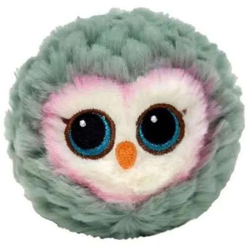 TY Feathers Owl Beanie Bouncer