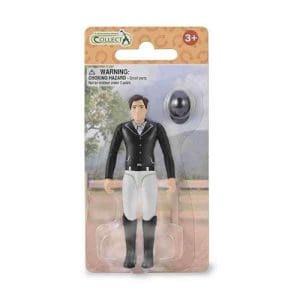 Tournament Rider with Wide Brim Equestrian Helmet