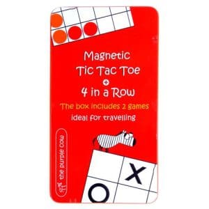 4 In A Row & Tic Tac Toe Magnetic Travel Game