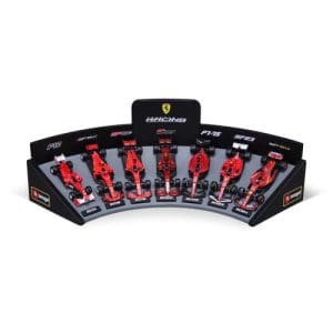 1:43 F1 Ferrari Deluxe Gift Set With Display Stand