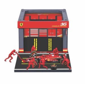 1:43 F1 Ferrari SF-24 2024 Pit Pass Diorama Leclerc