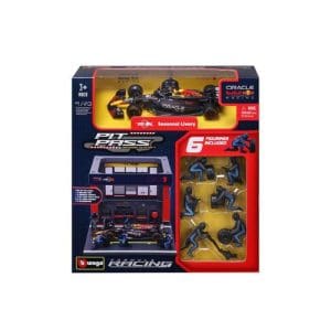 1:43 F1 Red Bull Racing RB20 2024 Pit Pass Diorama Verstappen