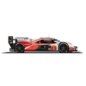 1:43 Porsche Penske Porsche 963 #6