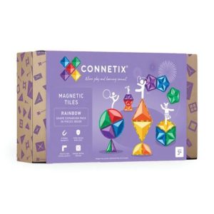 CONNETIX: Rainbow Shape Expansion Pack 36 Pieces