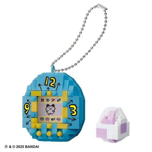 NanoBlock- First Generation Tamagotchi - Blue NanoBlock- First Generation Tamagotchi - Blue