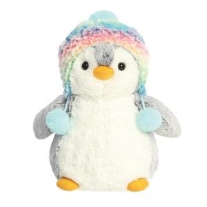 PomPom Rainbow Hat 9In