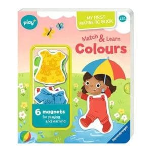 Ravensburger Play+ Infant & Toddler - My First Magnetic Book: Match and Learn Colours