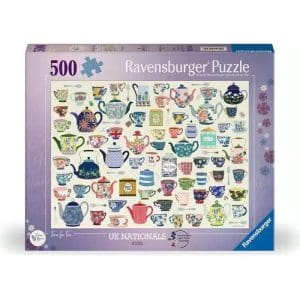 Ravensburger Time for Tea 500 Piece Jigsaw Puzzle - Puzzle Championships