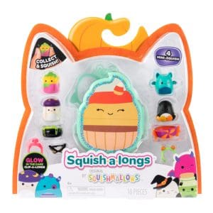Squish-a-longs - Hallowen Clip-a-longs - 4 Pack (STYLE 1) (W3)