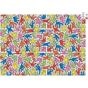 Vilac - Keith Haring Colour 1000 Piece Puzzle