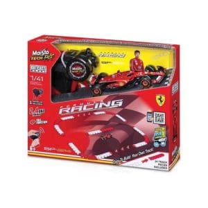 1:41 Mini Metal Die-Cast RC F1 Racing Track Ferrari 2024 Leclerc 2.4GHz