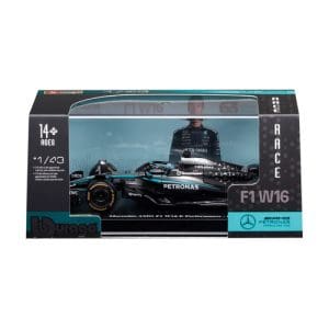 1:43 F1 Mercedes AMG W16 2025 Russell With Helmet