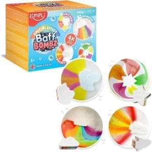 Baff Bombz Cloud Rocket Unicorn & Star - 4 Pack