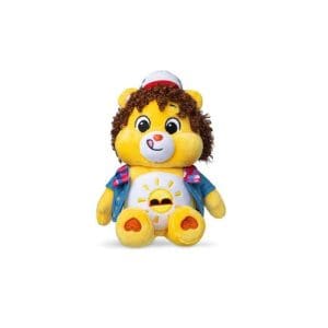 Care Bears 22cm Plush - Care Bears x Stranger Things - Funshine Bear as Dustin