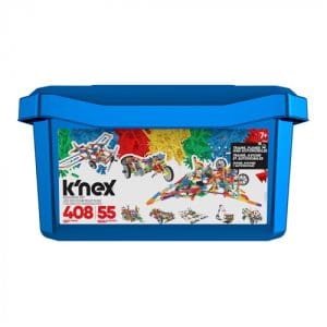K'NEX Classics - 408 Pieces / 55 Model Planes, Trains, Automobiles and More (Tub)