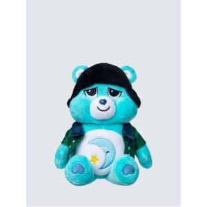 Care Bears 22cm Plush - Care Bears x Stranger Things Fun Size Bedtime Bear as Mike Plush Soft Toy