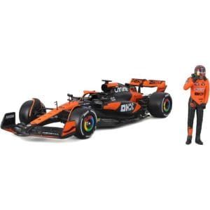 1:24 F1 Mclaren MCL38 2024 With Driver Figure Piastri