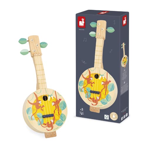 *B Grade* Janod: Gioia - Jungle Banjo *B Grade* Janod: Gioia - Jungle Banjo