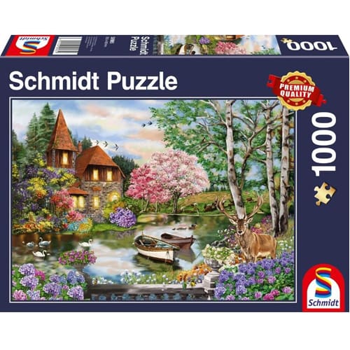 *A Grade* House on the Lake (1000 pieces)