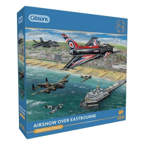 Airshow Over Eastbourne 500 Piece Puzzle