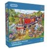 Gibsons: Canal Boat Blooms (1000 Pieces)