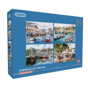 Gibsons: Cornwall by the Sea (4x500 Pieces)