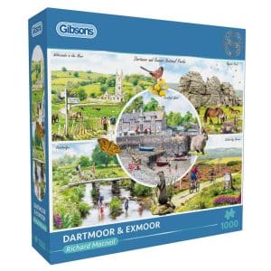 Gibsons: Dartmoor & Exmoor (1000 Pieces)