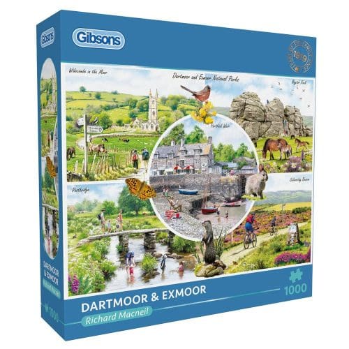 Gibsons: Dartmoor & Exmoor (1000 Pieces)