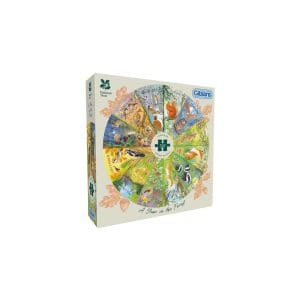 Gibsons: National Trust: A Year in the Forest (500 CIRCULAR Pieces)