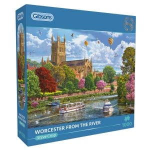 Gibsons: Worcester from the River (1000 Pieces)
