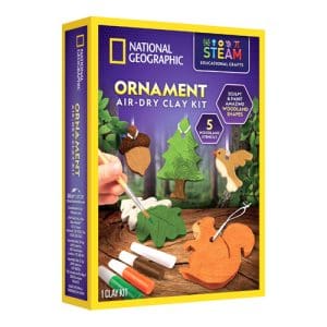 National Geogaphic Air-dry Clay Ornaments