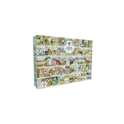 National Trust: Landmarks & Landscapes 1000 Piece Puzzle