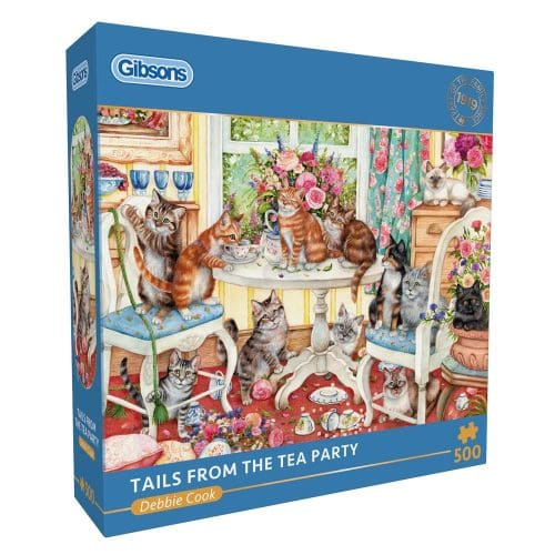 Tails from the Tea Party 500 piece puzzle Tails from the Tea Party 500 piece puzzle