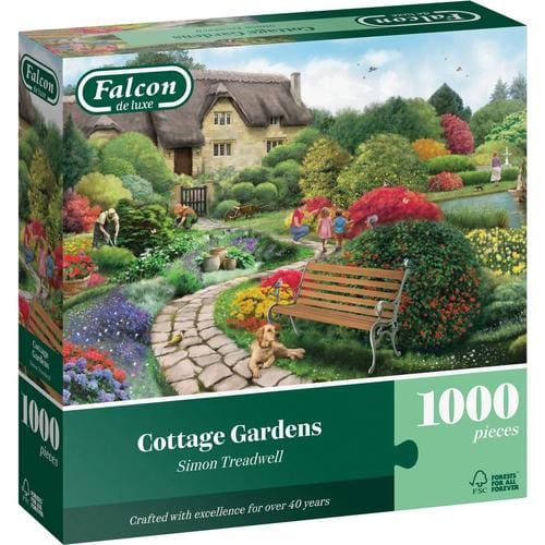 Cottage Gardens Puzzle (1000 Pieces) Cottage Gardens Puzzle (1000 Pieces)
