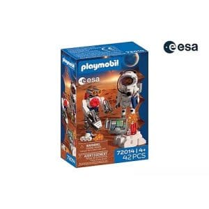 ESA: Astronaut with Robot