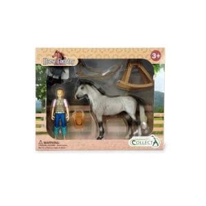 Lady Hobby Rider & Accessories Window Box