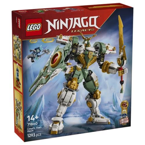 LEGO® NINJAGO® Lloyd’s Titan Mech 15th Anniversary Toy 71860