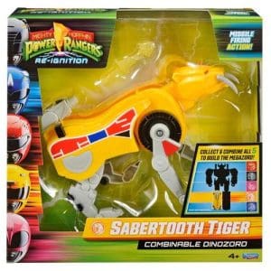 Mmpr Sabertoothed Tiger Dinozord