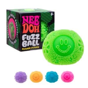 Needoh Fuzz Ball Flower Power Assorted