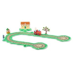 Peppa Pig Whizz Around Clickety-Clack Train Set