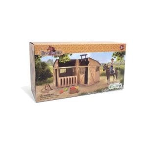 Rider & Accessories with Horse & Stable Box Set