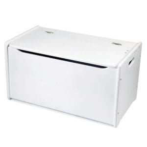 White Toy Chest