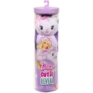 Barbie Reveal Cutie Reveal Doll: Sweet Bows Purple Kitten