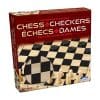 Chess & Checkers Wooden