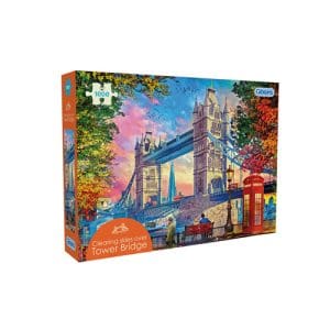 Clearing the Skies Over Tower Bridge 1000 Piece Puzzle
