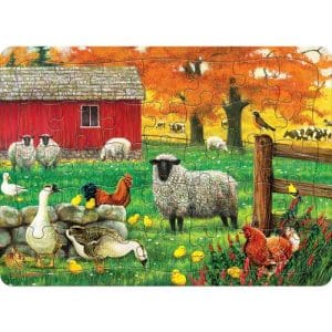 Cobble Hill: Sheep Farm Try Puzzle (35 Pieces)