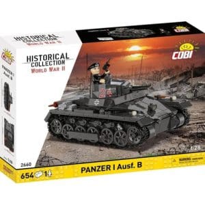 Cobi WWII 2660: Panzer I (France 1940) (654 Pieces)